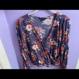 AE FLORAL TOP